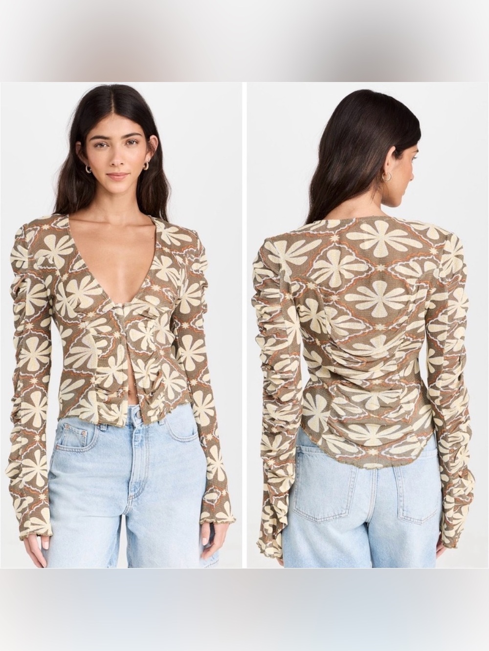 Free People Through The Meadow Top